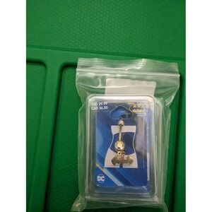 Batman‎ Anodized 14G Dangle Belly Bar